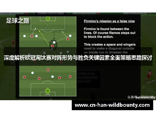 深度解析欧冠淘汰赛对阵形势与胜负关键因素全面策略思路探讨